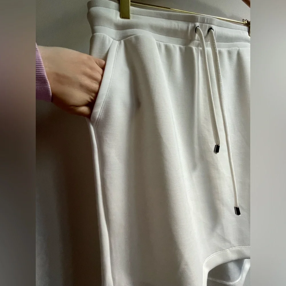 Cable And Gauge Sporty White Skirt Size Large